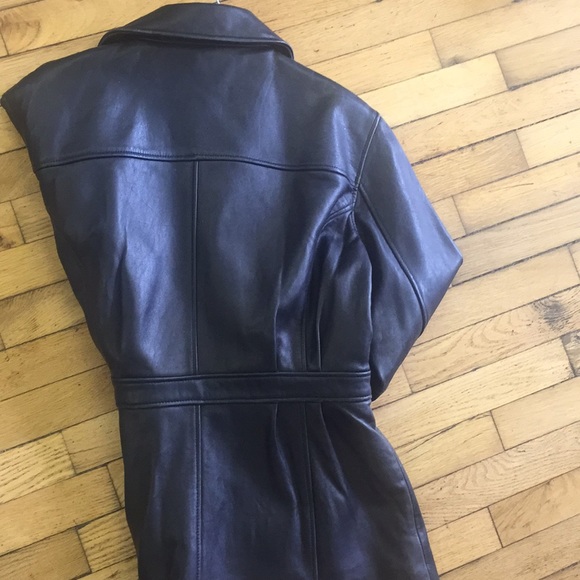 JLC NewYork Leather Jacket size large - Picture 2 of 5